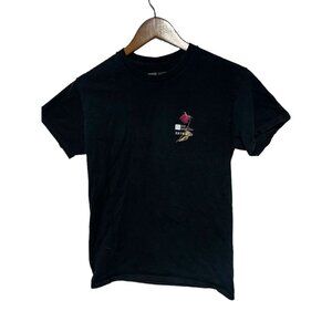 LIRA T-Shirt Black Size Small
